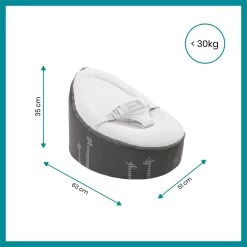 BabyMoov Transat évolutif Doomoo Nid - Girafe/Gris -Magasin De Produits Pour Bébés PEVF5H NoColor 5 X