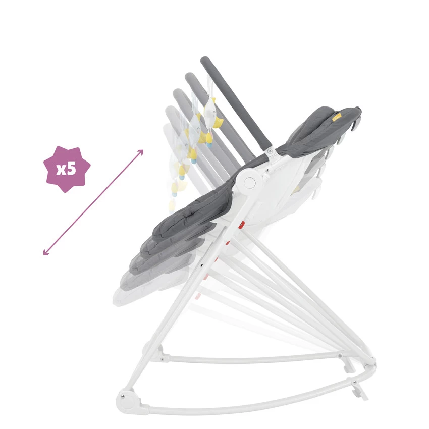 Badabulle Transat En Hauteur Compact'Up - Moonlight 5 Badabulle Transat En Hauteur Compact'Up - Moonlight – Image 3