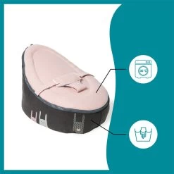 BabyMoov Transat Doomoo Nid - Rabbit Pink -Magasin De Produits Pour Bébés PEVFQR NoColor 5 X