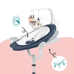 BabyMoov Transat Réglable En Hauteur Swoon Air 360° -Magasin De Produits Pour Bébés PEVFWA NoColor 5 X
