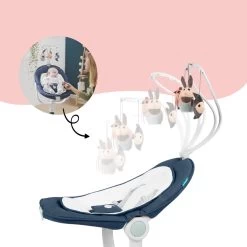 BabyMoov Transat Réglable En Hauteur Swoon Air 360° -Magasin De Produits Pour Bébés PEVFWA NoColor 6 X