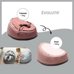 BabyMoov Transat Et Balancelle 2-en-1 Doomoo Seat'n'Swing - Rose -Magasin De Produits Pour Bébés PEVFWY NoColor 5 X