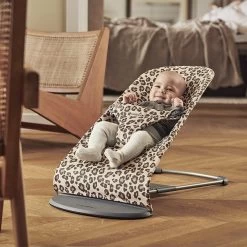 BabyBjörn Transat Bliss En Coton - Beige/Léopard 9 BabyBjörn Transat Bliss En Coton - Beige/Léopard -Magasin De Produits Pour Bébés PEVG52 NoColor 3 X