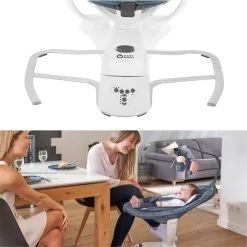 BabyMoov Balancelle Swoon Motion Blue Petal -Magasin De Produits Pour Bébés PEVGF9 NoColor 3 X